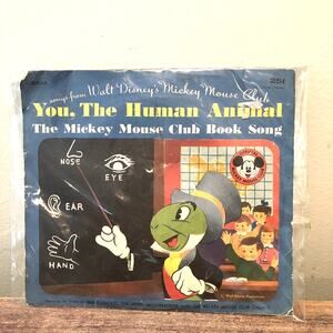 Disney's Mickey Mouse Club - "You The Human Animal" Record 45
